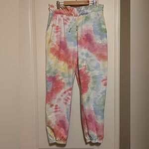 C&C California Pastel Tie-Dye Joggers